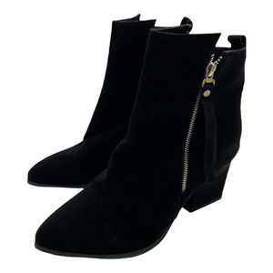 Zulily Faux Suede Pointed Toe Bootie Sz9